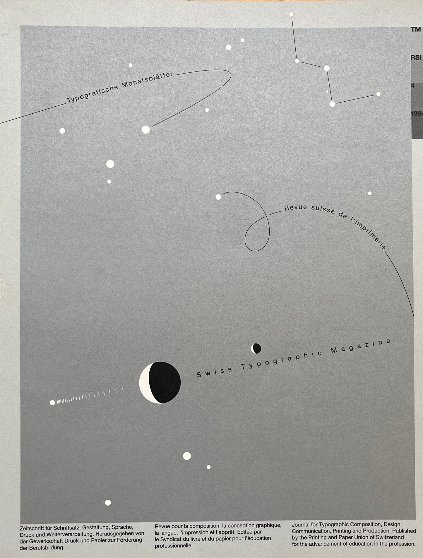 Typografische Monatsblätter, Nr. 4, 1994