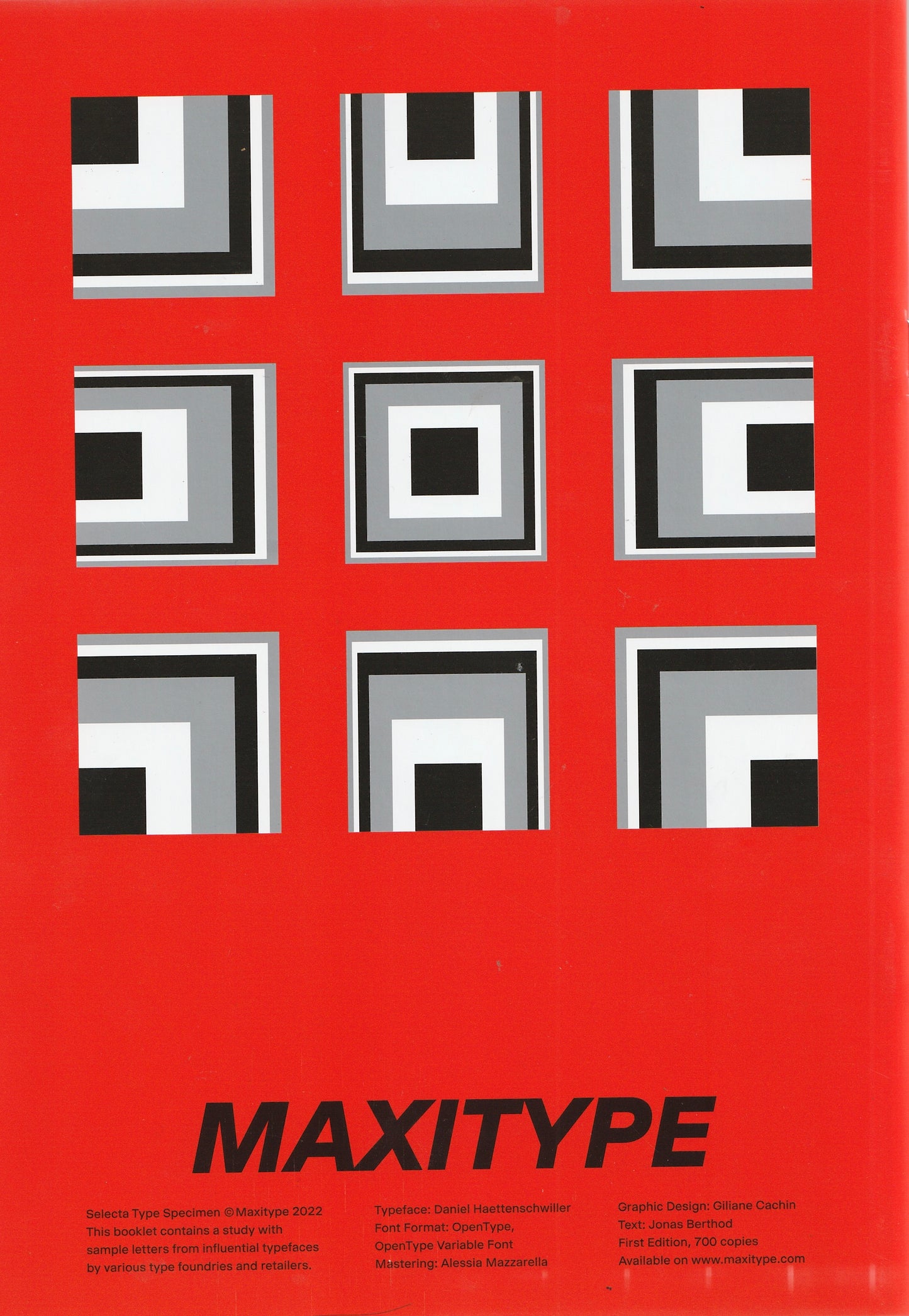 Selecta Type Specimen / Maxitype