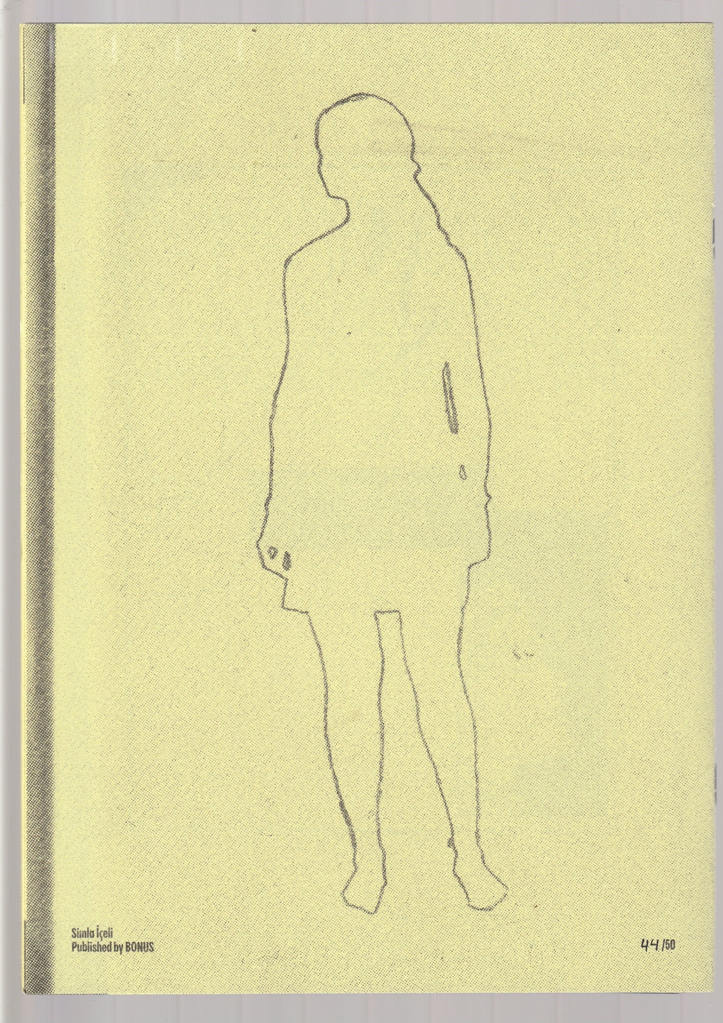 Simla Içeli - Neither titled nor untitled (zine & poster)