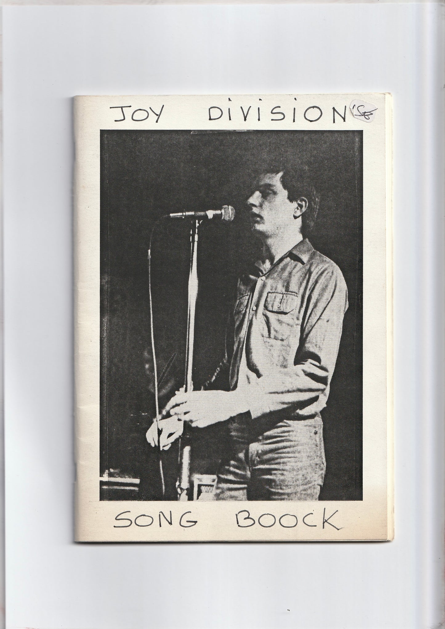 Joy Division Song Boock