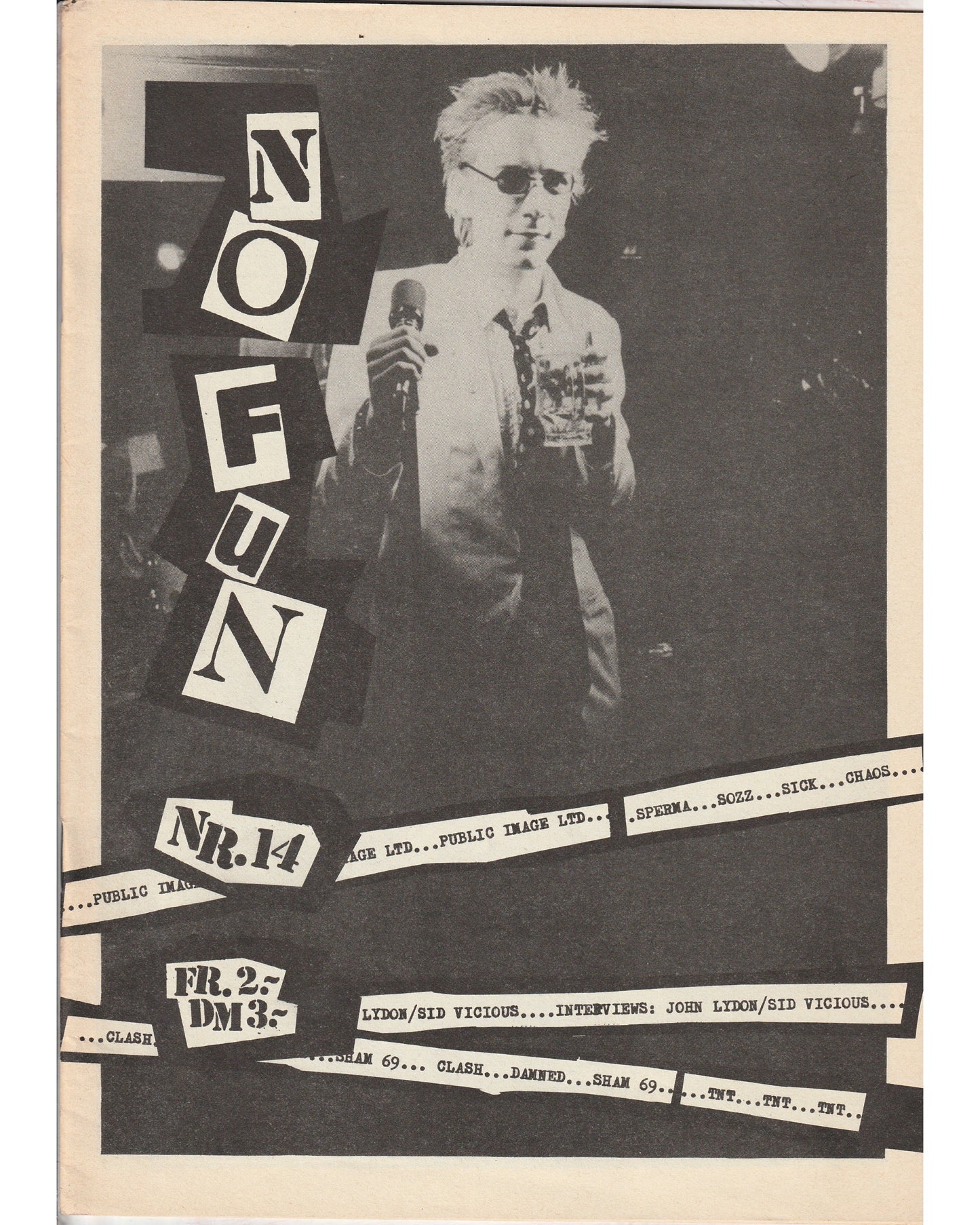 NO FUN - Swiss Punk Fanzine 1977-80 (N.10,11,12,13,14,17)