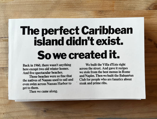 Chaque Mercredi Caracas - The” Perfect Caribbean Island Didn't Exist - So We Created it