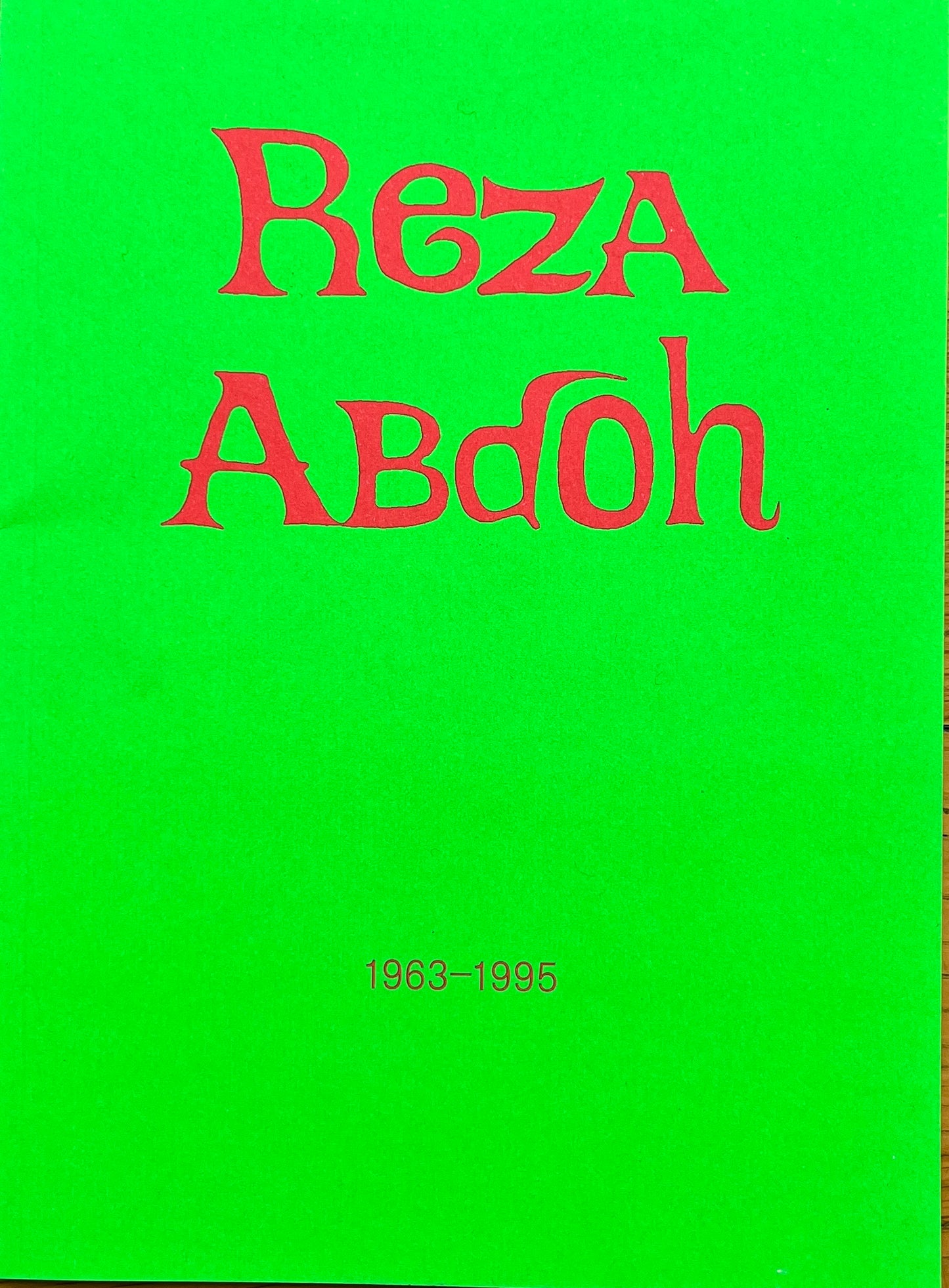 Reza Abdoh Charlie, Fox, Haslett Tobi and Johnson Dominic 1963 - 1995