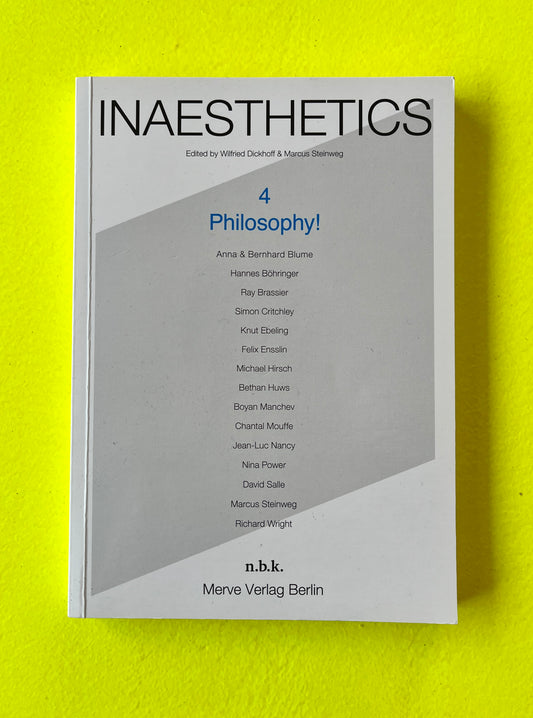 INAESTHETICS  4 Philosophy!