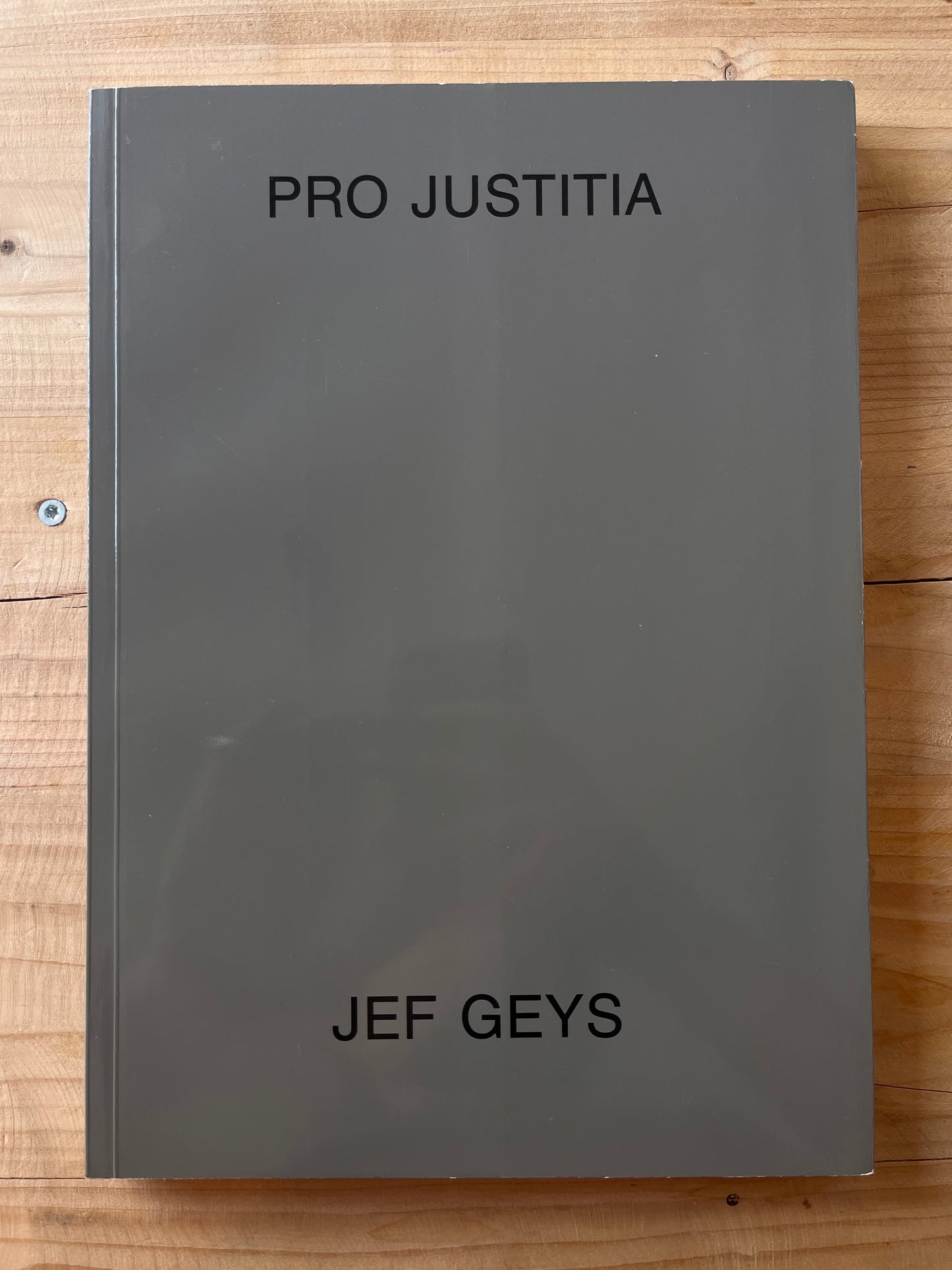 Jef Geys - Pro Justitia 1992