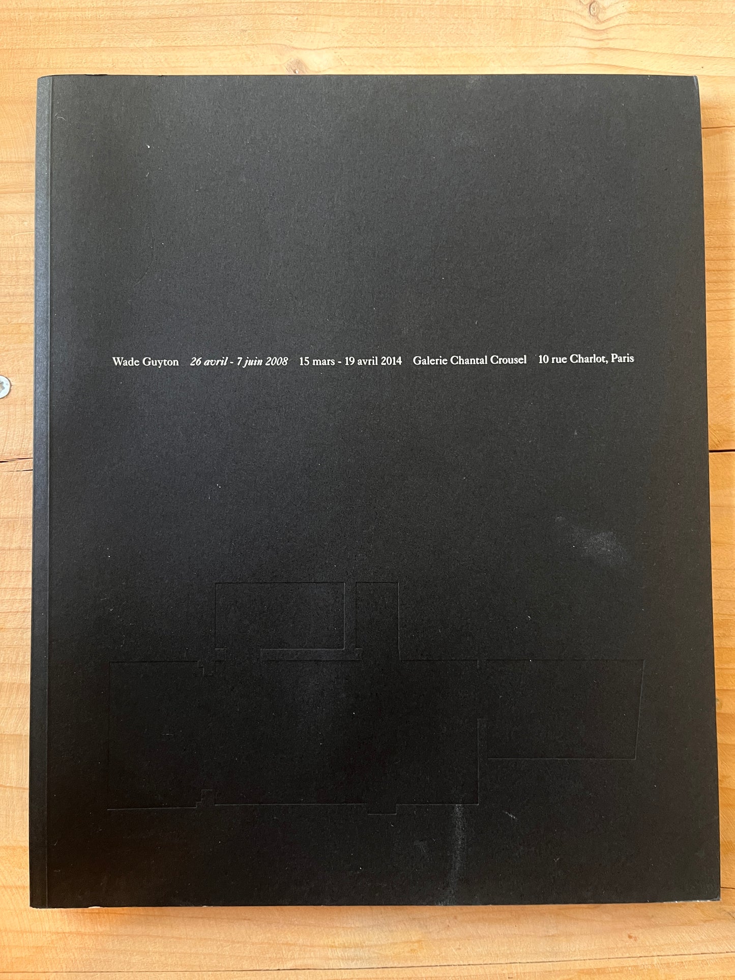 Wade Guyton, 26 Avril - 7 Juin 2008